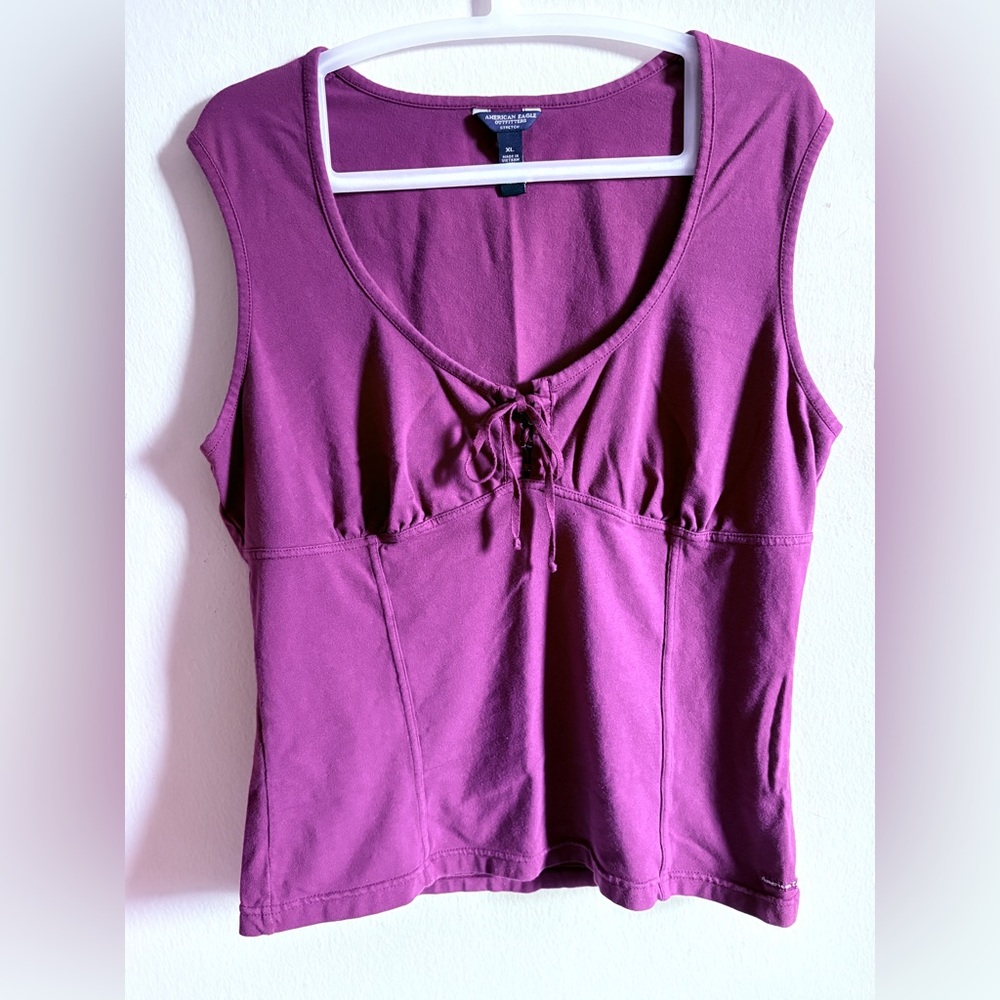 AMERICAN EAGLE OUTFITTERS - Bustier-Style Top - Dusty Rose - XL - Brand New!